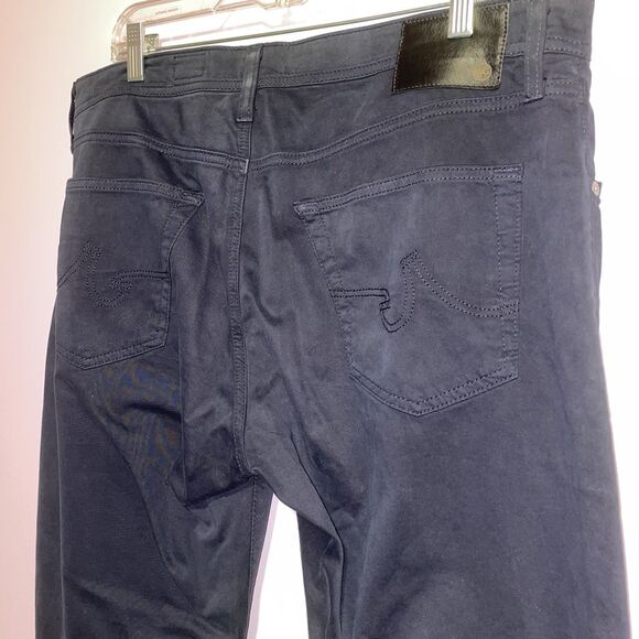 Adriano Goldschmied Protege Straight Leg Jeans Men 36x34 Navy Casual Minimalist - Picture 6 of 8